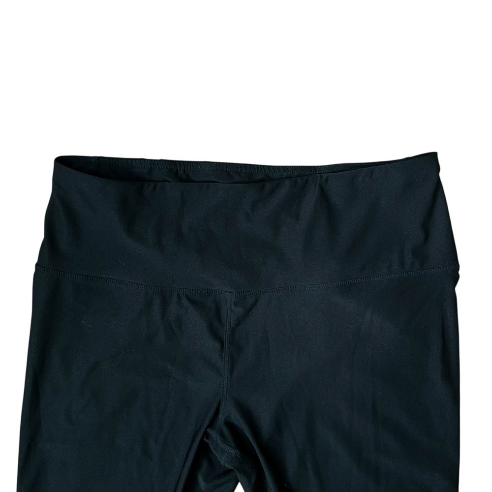 Reebok XL Black Women’s Leggings Running Yoga Polyester Spandex - Picture 3 of 5